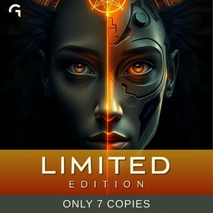 Split Face Art - Battle Portrait Print | Limited 7 Copies | GOKAMI