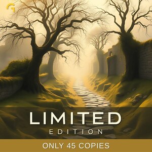 Ancient Ruins Art - Mystical Path Print | Limited 45 Copies | GOKAMI