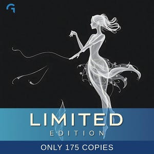 Anmutige Tanzkunst - Elegante Frau Silhouette Druck | Limitiert auf 175 | GOKAMI