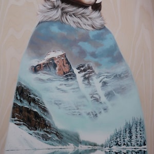 PAPER PRINT &quot;Born of Winter&quot; by Raina Bird 11&quot;x14&quot; print on Fine Art Paper