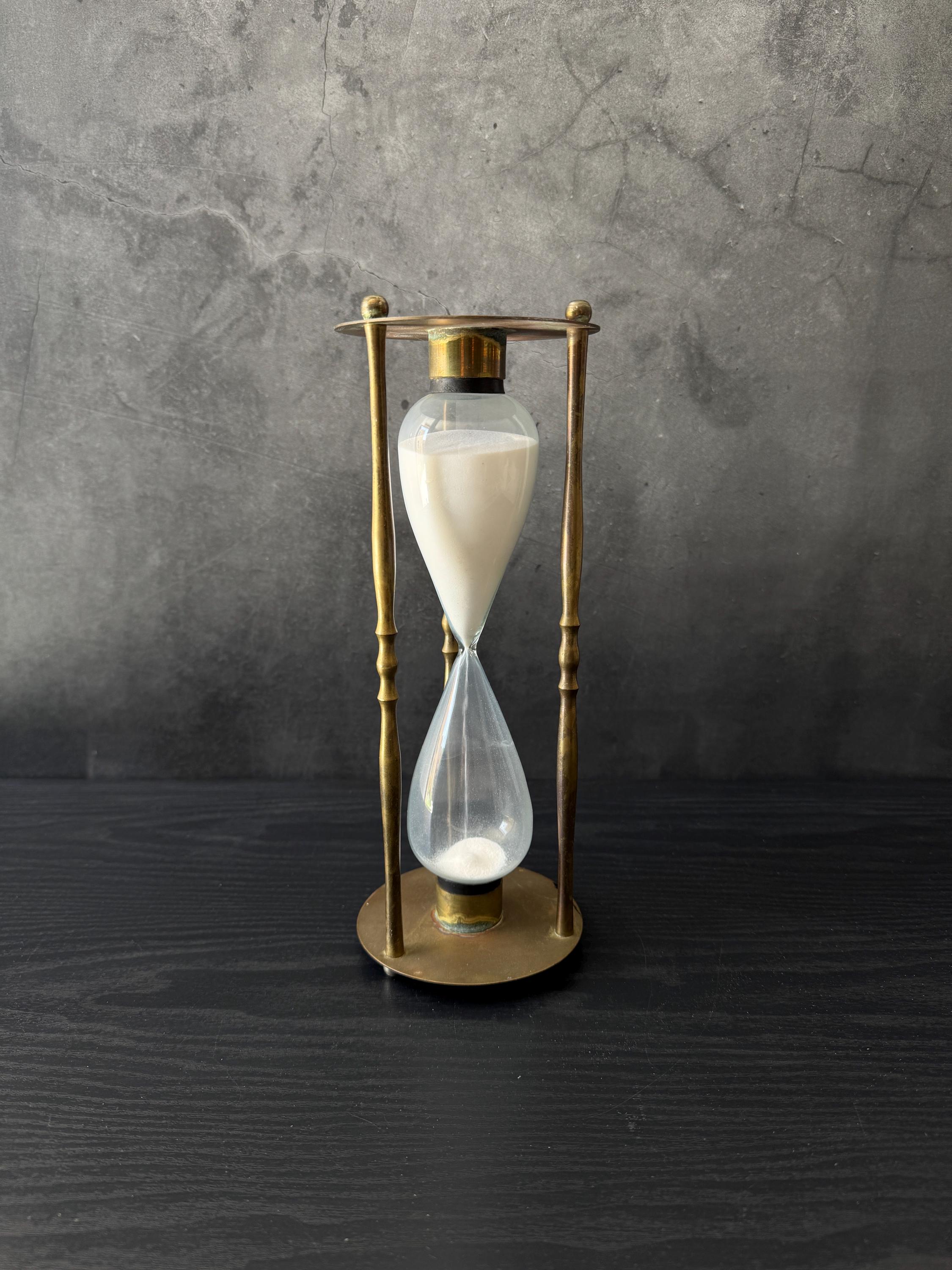 Tall Vintage Hour Glass Sand Clock 10”H Antique Home Decor - Etsy