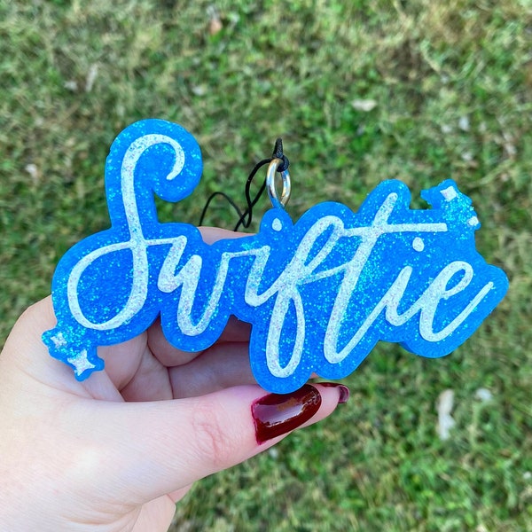 Swiftie Car Freshie, Swiftie Car Air Freshener, Swiftie Car Decor, Swiftie Gifts, Blue Swiftie Freshie