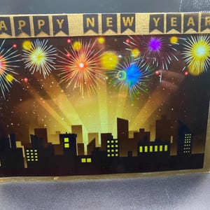 Biglietto di auguri di buon anno