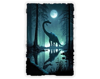 Beasts of the Night Mokele Mbembe Kiss-cut Stickers 