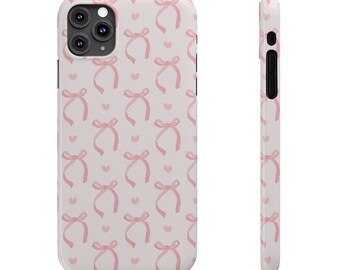 Coquette Phone Case, Cute Pink Phone Case, Coquette iPhone