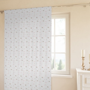 Coquette Aesthetic Pink Bow Pink Rose Curtains Window Curtains Cute Pink Patterned Curtains Coquette Room Curtains