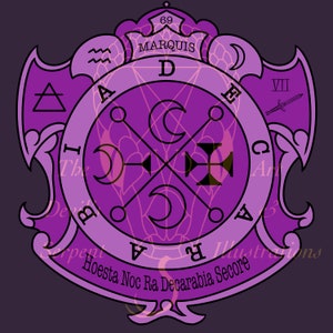 Marquis Decarabia Goetic Information Sigil