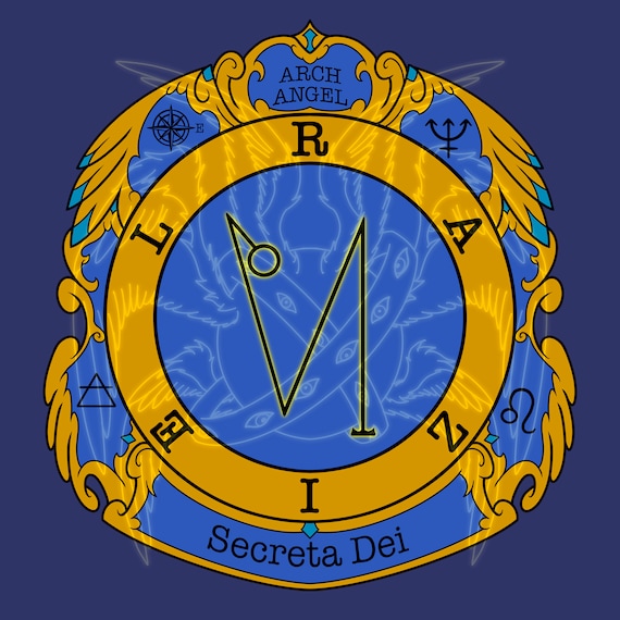 Archangel Raziel Information Sigil - Etsy