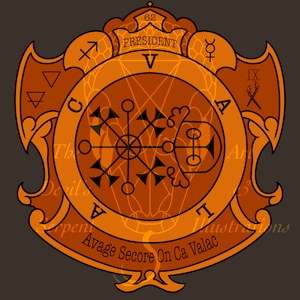 Präsident Valac Goetia Information Sigil