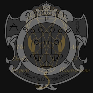 Knight Furcas Goetic Información Sigil