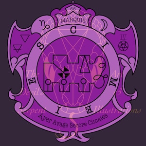 Marqués Cimeies Goetic Información Sigil