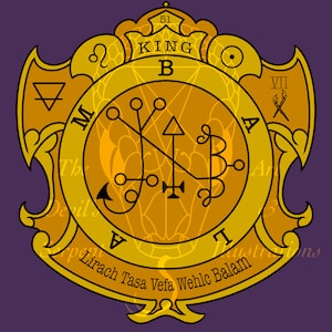 Rey Balam Goetic Información Sigil