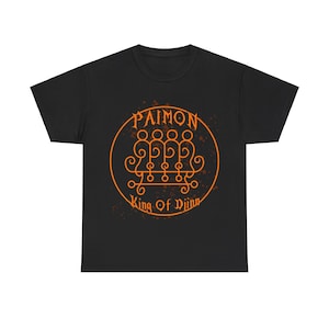 Paimon Sigil Shirt, Sigil of Paimon T-shirt, Occult Shirt, Demon Shirt, Demonic Shirt, Satan Shirt, Satanic Shirt, Witchcraft Shirt