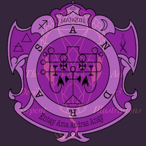 Marqués Andras Goetic Información Sigil