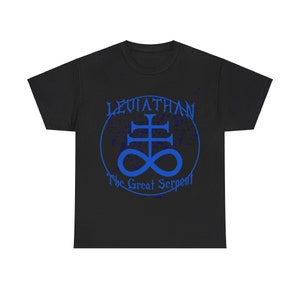 Leviathan Sigil Shirt, Sigil of Leviathan T-shirt, Occult Shirt, Demon Shirt, Demonic Shirt, Satan Shirt, Satanic Shirt, Witchcraft Shirt
