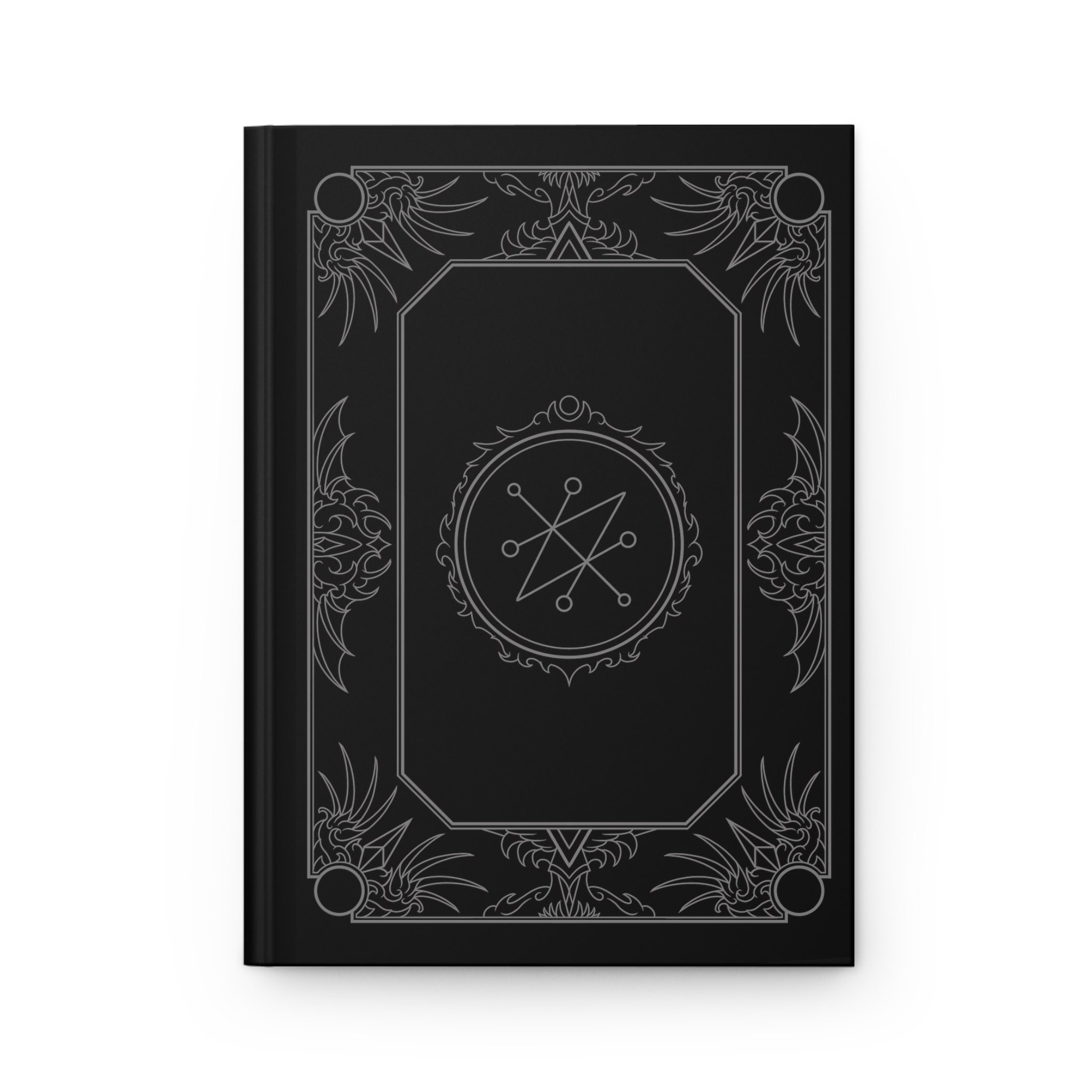 Satanic Journal Azazel Sigil Journal, Shadow Work Journal, Book of Shadows, Hardcover ...