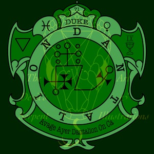 Duke Dantalion Goetic Information Sigil