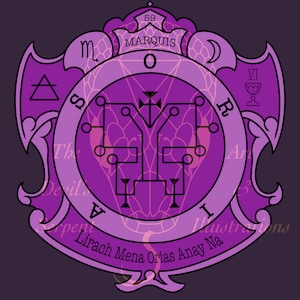 Marquis Orias Goetic Information Sigil