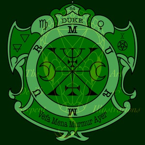 Duke Murmur Goetic Information Sigil
