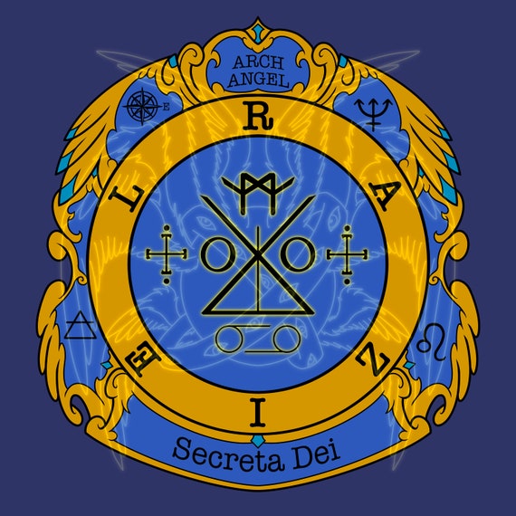 Archangel Raziel Information Sigil - Etsy