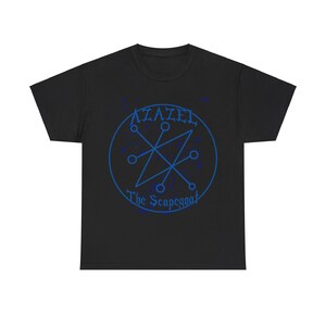 Azazel Sigil Shirt, Sigil of Azazel T-shirt, Occult Shirt, Demon Shirt, Demonic Shirt, Satan Shirt, Satanic Shirt, Witchcraft Shirt