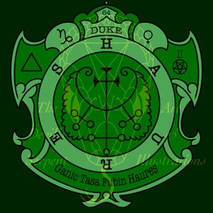 Duke Haures Goetic Informationen Sigil