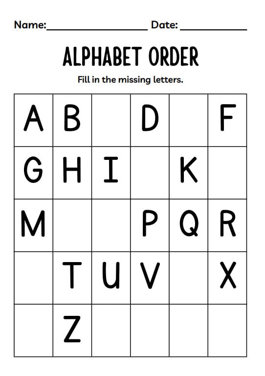 Preschool Games, Alphabet Games, Alphabet Activity, Letter Hunt - Etsy