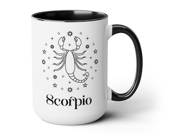 Koffiemok sterrenbeeld Schorpioen: astrologiecadeau