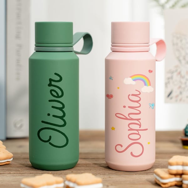 Personalized Kids Water Bottle - Etsy UK