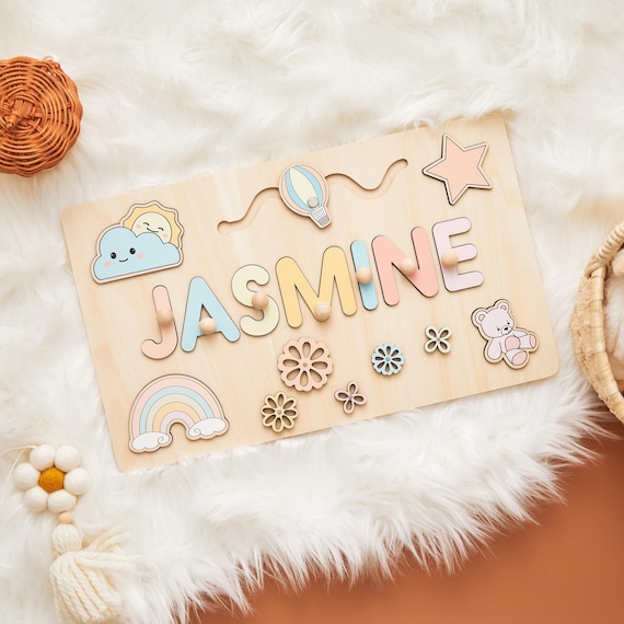 A busy board AND a name puzzle in one — 568 favorites don't lie, parents are obsessed with this clever two-in-one developmental toy.