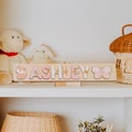 Personalized Name Puzzle With Pegs,  Baby First Christmas Gifts, Wooden Toys, Baby Shower Gift for Kids, Custom Wood Name Puzzle
