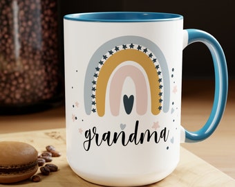 Grandma To Be Coffee Mug New Grandma Gift Baby Announcement to Grandma Pregnancy Reveal to Grandma New Grandma Coffee Mug Grandma Gift15oz