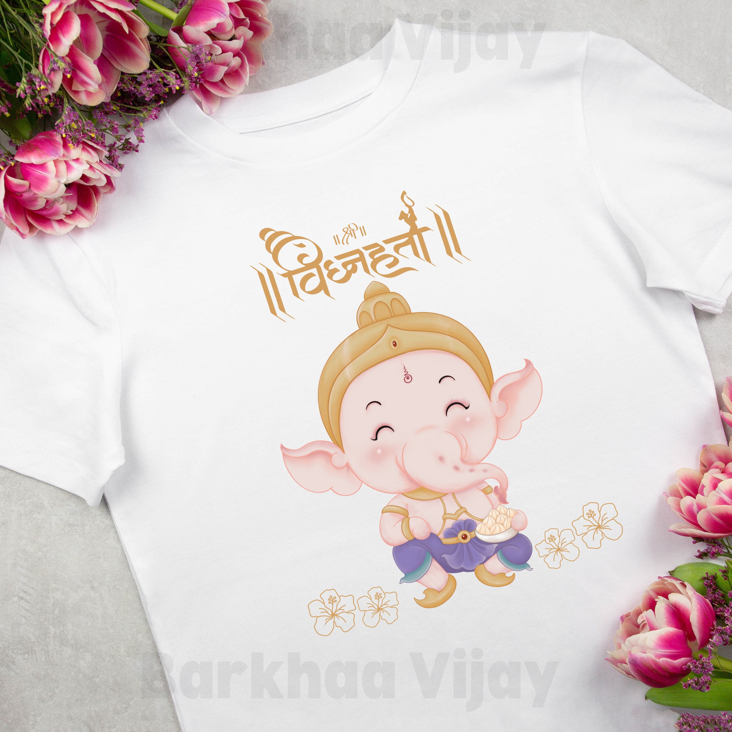 Ganapati festival Jersey T-shirt