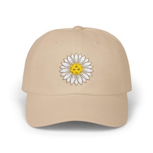 Gorra de Pickleball unisex para gorra de béisbol floral bordada Gorra para amantes del Pickleball Regalo para jugador de Pickleball Regalo para ella Idea de regalo de Pickleball imagen 3
