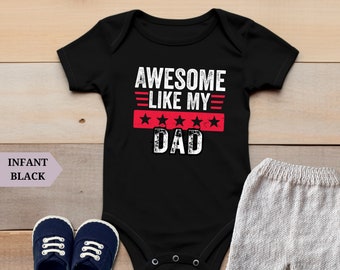 Fathers Day Tshirt Awesome like my Son Dad Girl Mama Grandma Grandpa matching shirt Mom and me shirt Dad and me Mom and Mini Family Matching