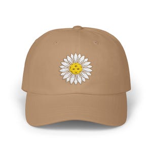 Gorra de Pickleball unisex para gorra de béisbol floral bordada Gorra para amantes del Pickleball Regalo para jugador de Pickleball Regalo para ella Idea de regalo de Pickleball Khaki
