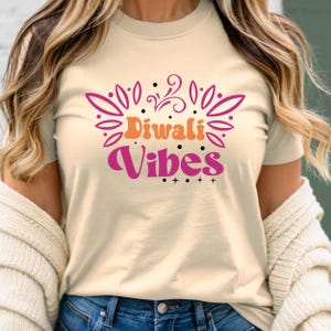 Diwali Vibes Happy Diwali Shirt Kids Diwali Shirt Happy Diwali Gift Diwali Celebration Shirt Indian Festivals Of Lights Diwali Vibes Tee