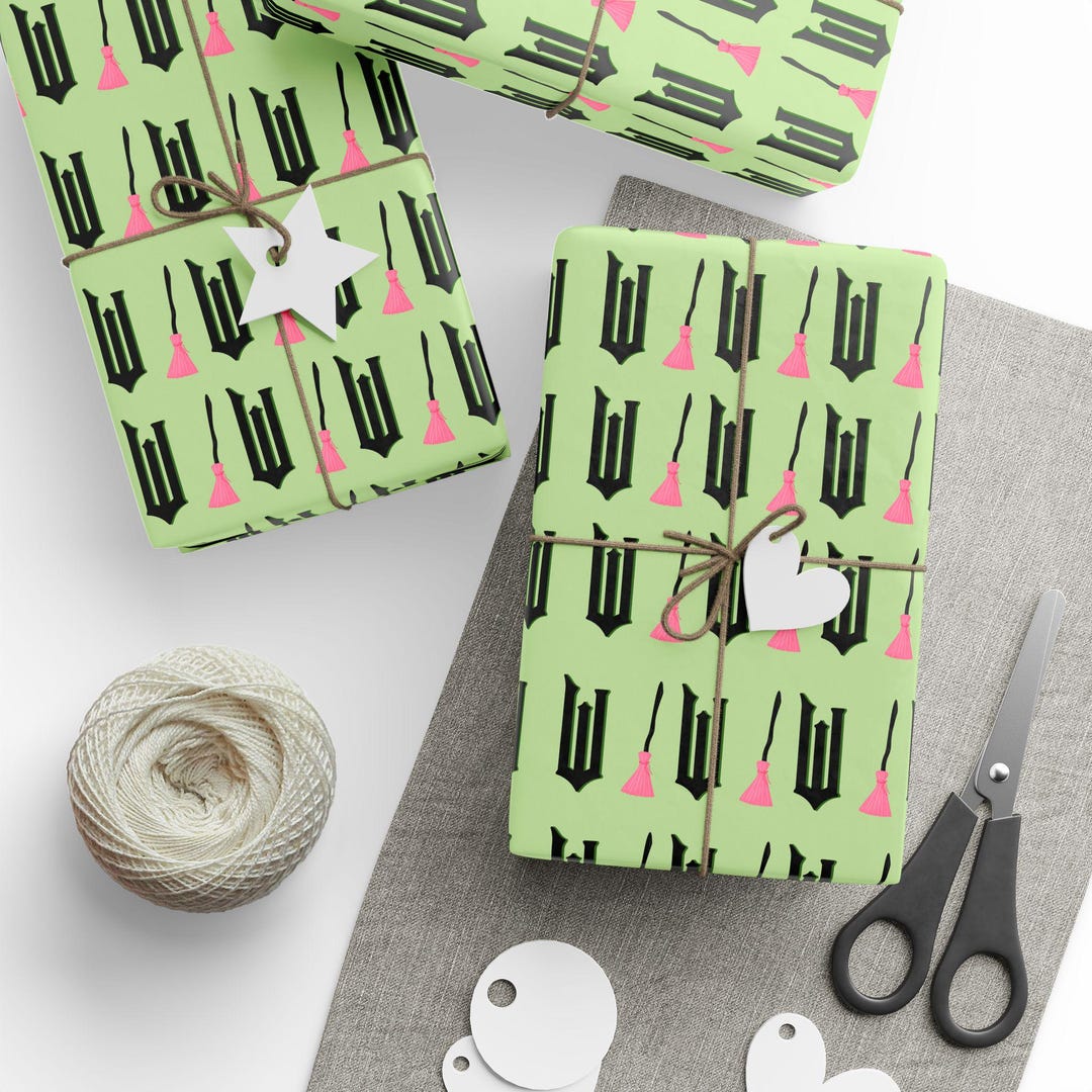 Wicked Rapping Paper Wicked Wrapping Paper - Etsy