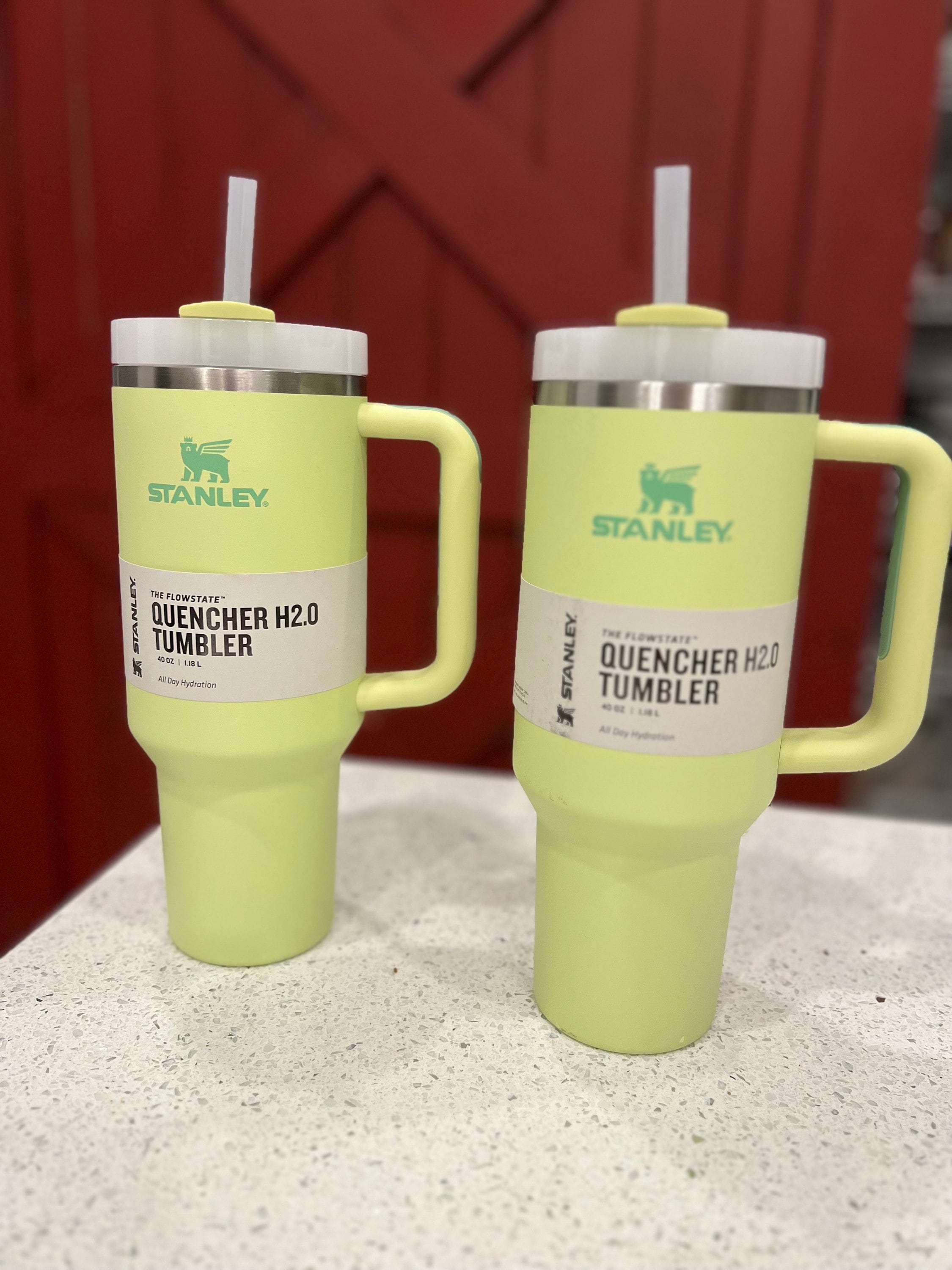 Personalized NEW Stanley Adventure Quencher 40oz Tumbler 40oz Citron Custom  Tumbler Citron Laser Engraved 