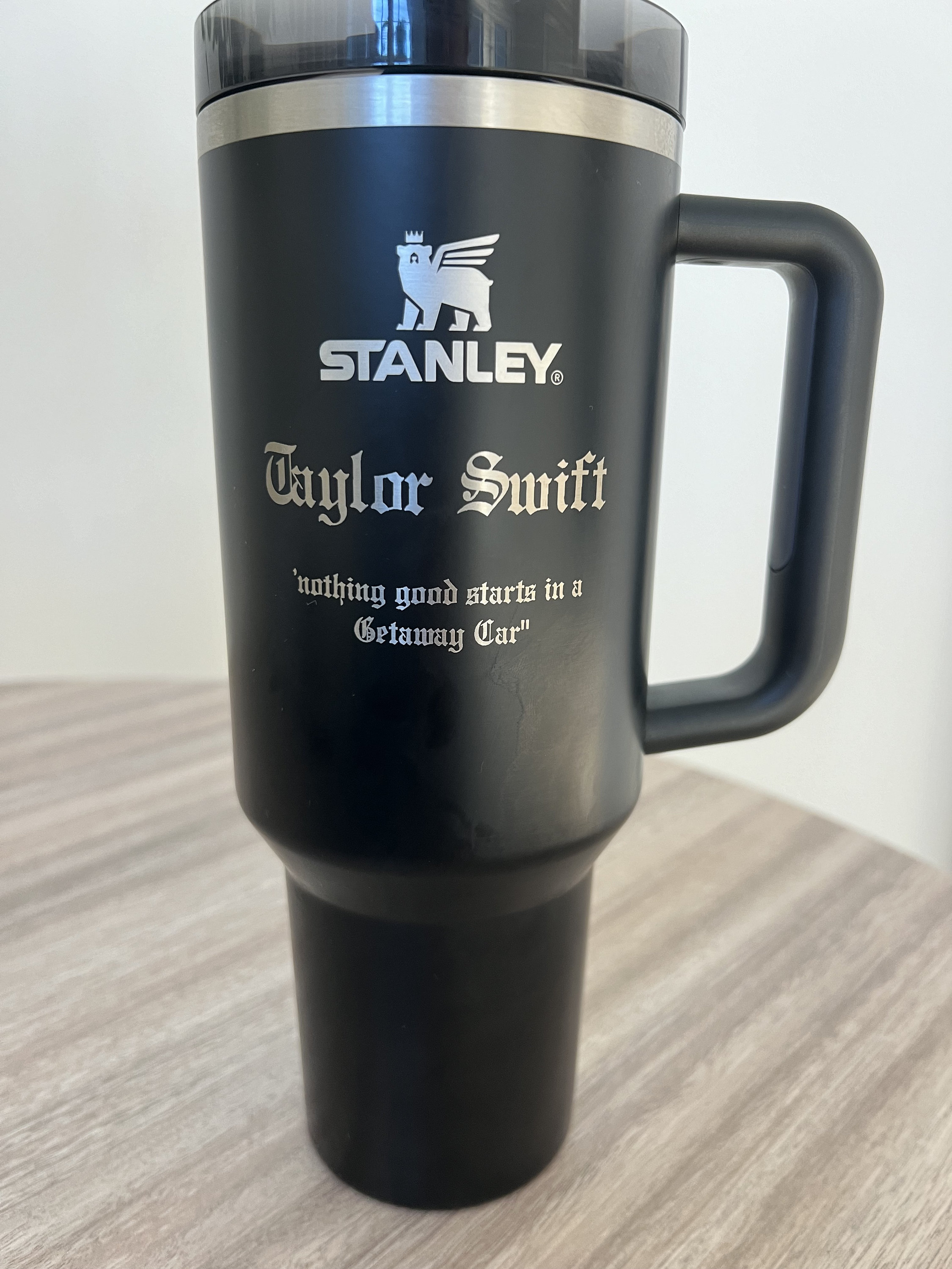 Taylor Swiftie Reputation Stanley Tumbler Custom Stanley Engraved