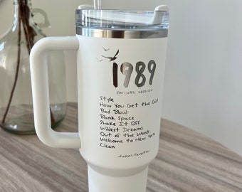 Taylor Swift Stanley Tumbler Gift For Her 40 Oz Travel Mug Swiftie Stanley  Cup - Trendingnowe