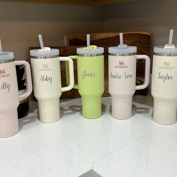 Stanley Rose Quartz 40oz Tumbler Etsy