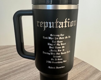 I made these Era Tour Stanley cups for my best friends daughters and people  keep asking me for them. : r/SwiftieMerch