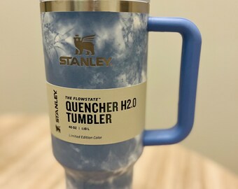 Personalized NEW Stanley Adventure Quencher 40oz Tumbler 40oz Tie Dye  Collection Exclusively at Target Citron Peach Wisteria 