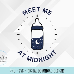 Babyromper Meet me at Midnight Digitale download Midnights Newborn