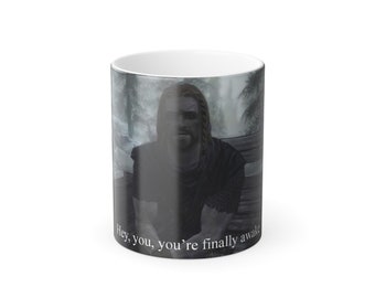 Skyrim - You're Finally Awake Color Changing Mug - 11 oz