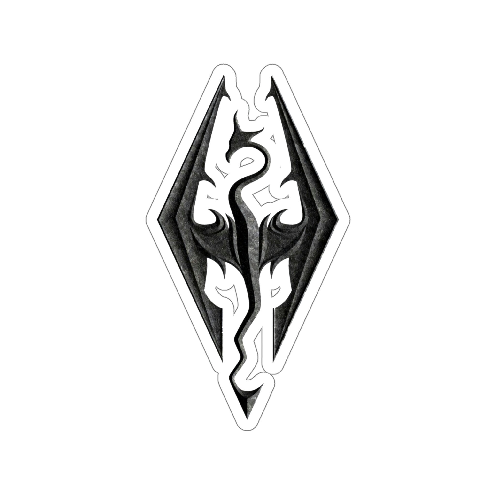 Skyrim Logo - Etsy