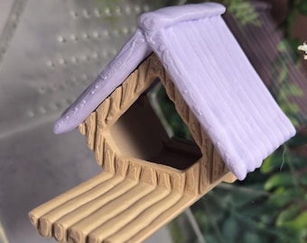 3D printed Magnetic Cottage Home Jumping Spider Hide Small Terrarium Decor