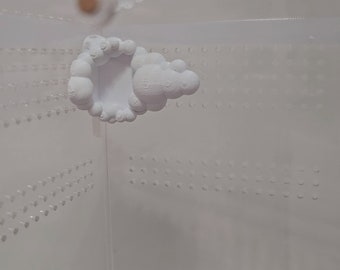 3D printed Corner Cloud Jumping Spider Hide