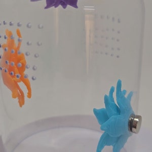 3D printed Magnetic Oriental Lily Spider Hide